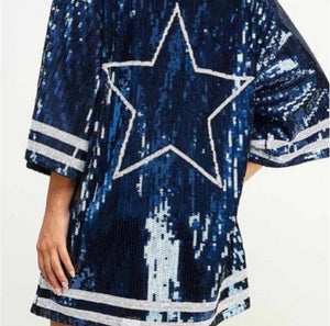 Sequin Dallas Cowboys Dress