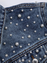 Load image into Gallery viewer, Mama Pearl Denim Jacket