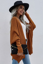 Load image into Gallery viewer, Brick Women&#39;s Kimono Batwing Knitted Slouchy Oversized Cardigan Sweater