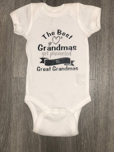 The Best Grandmas get promoted to great grandmas