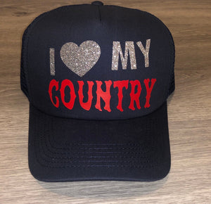 I Love My Country Hat