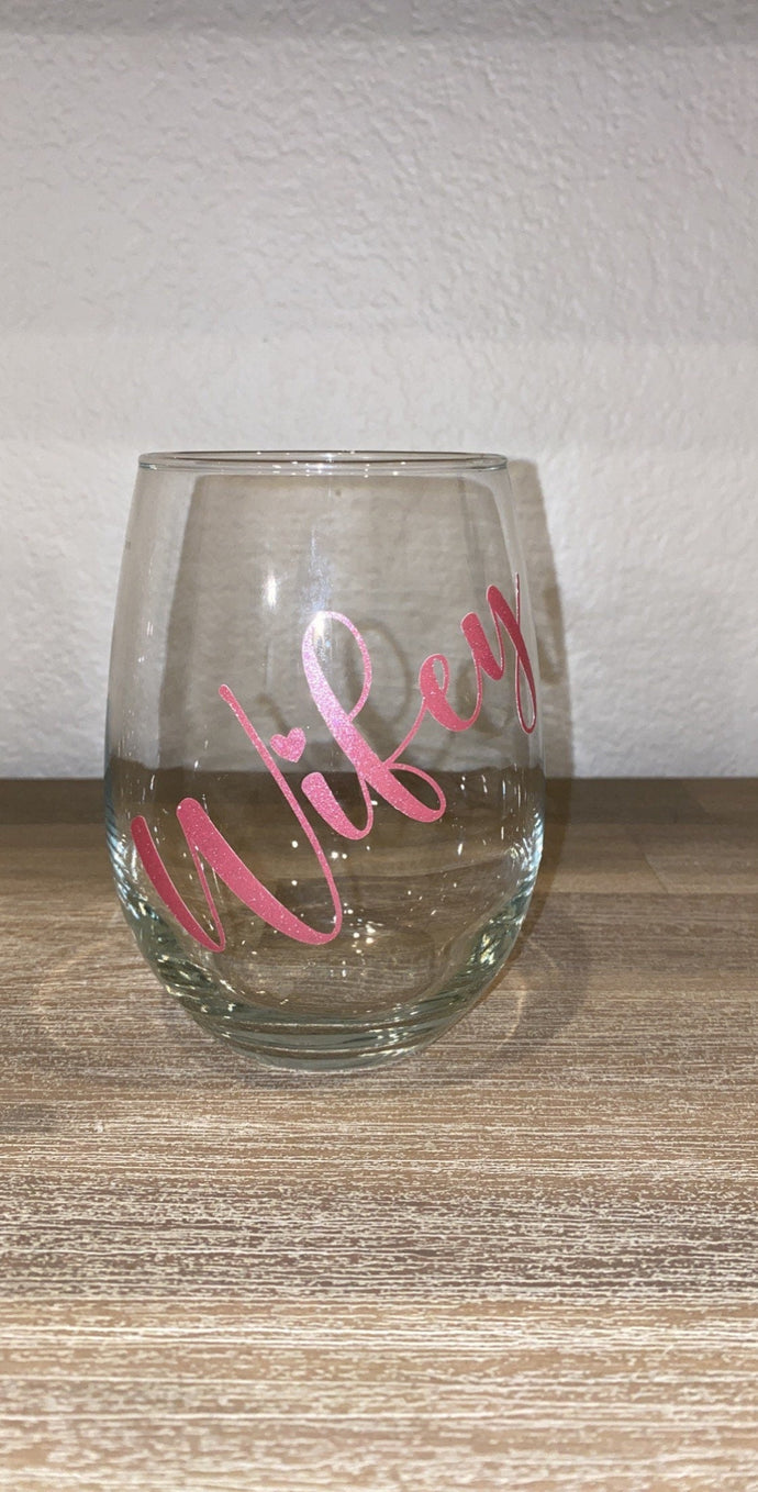 Wifey Wine Glass
