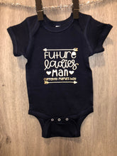 Load image into Gallery viewer, Future Ladies Man Currently Mamas Boy Bodysuit
