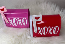 Load image into Gallery viewer, Personalized Valentines Mailbox | Personalized Valentines Day Mailbox |