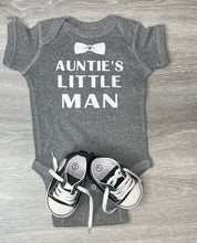 Load image into Gallery viewer, Aunties Little Man Bodysuit