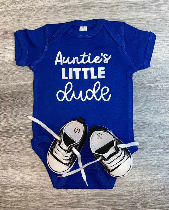 Aunties Little Dude Bodysuit