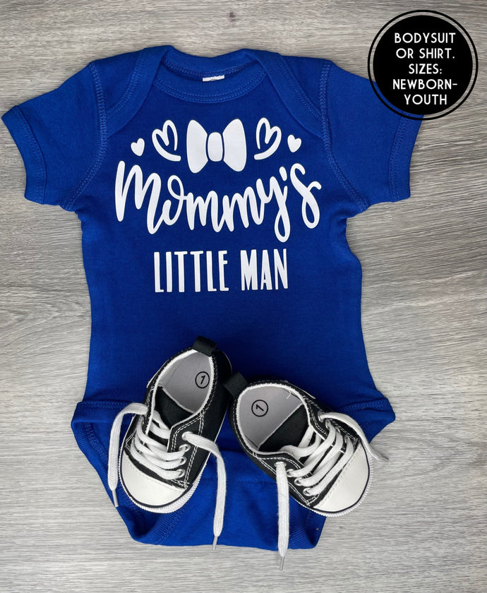 Mommys Little Man Bodysuit