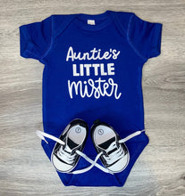 Load image into Gallery viewer, Aunties Little Mister Bodysuit