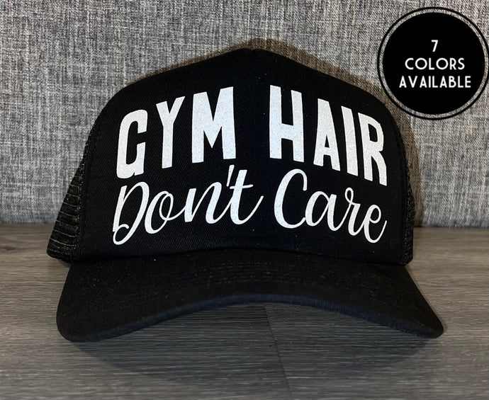 Gym Hair Don't Care Hat