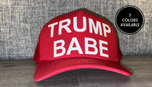 Load image into Gallery viewer, Trump Babe Hat