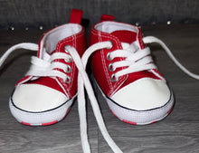 Load image into Gallery viewer, Red Baby Shoes