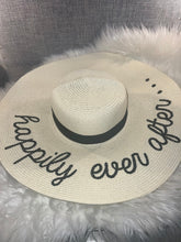 Load image into Gallery viewer, Embroidered Happily Ever After Floppy Hat