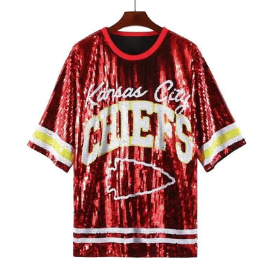 Sequin Kansas City Chiefs Dress