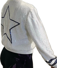 Load image into Gallery viewer, Sequin Dallas Cowboys Jacket