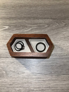 Wood Wedding Ring Box